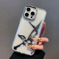 Nueva funda de teléfono con forma de estrella 3D de personalidad atractiva para iPhone 16 14 13 15 Pro Max, moderna, hueca, delgada, a prueba de golpes, protectora y suave. - details 9