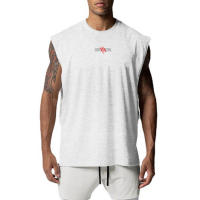 Men Workout Training T-shirt Gym Tank Tops Fitness Casual Clothing Sleeveless Mesh Quick Dry Summer Bodybuilding Muscle Singlet - details 14