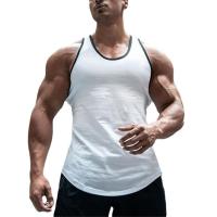 Camiseta de Gimnasio para Hombres Muscleguys Vestido Deportivo de Algodón sin Mangas para el Verano - details 5