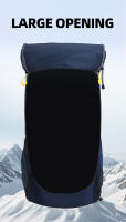 Mochila de escalada para acampar con cubierta para lluvia, gran capacidad, deportes al aire libre, senderismo, montañismo, paquete de hidratación - details 8