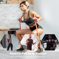 Conjunto de banda de resistencia de látex resistente para ejercicio elástico, banda de asistencia para dominadas, entrenamiento pesado, equipo de Fitness - details 5