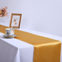 Mantel de Satén de Lujo para Bodas y Eventos 10PCS Decoración de Mesa de Boda para Casa Lienzo de Mesa de Dinner Hecho en China Material de Poliéster - details 6
