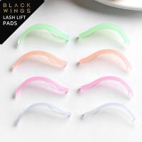 Jelly 4 pares de elevadores de pestañas de silicona, Kit de almohadillas para permanente, herramienta de varillas para rizador de ojos - details 5