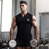 Summer Casual Fashion Print Vests Sleeveless Breathable Tank Tops Joggers Gym Fitness T-Shirt Male Basketball Training Singlets - details 18
