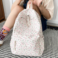 Mochila escolar coreana para estudiantes, mochilas florales blancas para niñas adolescentes, mochila Linda para mujeres, bolsa para libros de marca, mochila de nailon - details 9