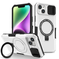 KEYSION-funda con anillo para teléfono móvil, cubierta protectora deslizante para cámara, compatible con iPhone 15 Pro Max 15 Plus, 14 Pro Max - details 13