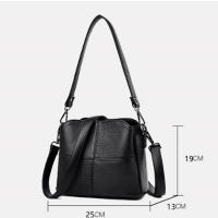 Bolso de hombro de hilo bordado para mujer, bolso cruzado de cuero PU, bolso de mensajero informal, para teléfono monedero, moda - details 12