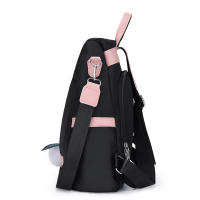 Mochila informal de tela Oxford, bolso escolar de viaje antirrobo, bolso de hombro bidireccional multifuncional - details 12