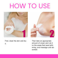 Crema blanqueadora para rodilla, nalga, interior del muslo, lejía, elimina la melanina, opacidad, desvanece las manchas oscuras, crema nutritiva para iluminar las axilas - details 10