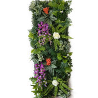 Plantas Artificiales Decoración césped hierba decoración del hogar Accesorios hogar jardín al aire libre boda flores artificiales - details 1