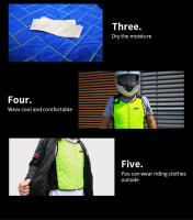 LYSCHY-Chaleco refrescante Para el cuerpo Para verano, chaqueta Para motocicleta Para hombre y mujer, chaleco de carreras Para Moto de alta calidad Para Motocross Para Moto Rider Cool S 4XL - details 17