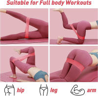 Bandas de ejercicio con bucle de resistencia, banda elástica de 5 niveles de resistencia diferentes, adecuada para estiramiento de piernas y brazos y entrenamiento de fuerza - details 1