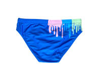 Jessborn calzoncillos de baño para hombre, bañador sexy con grafiti de pintura a la moda, pantalones cortos para surfear en la playa, Verano - details 14