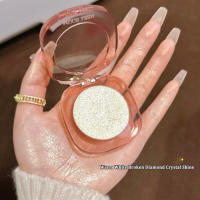 Resalador de Maquillaje Polarizado Rosa Brillo Fino para Mejillas y Ojos - details 7