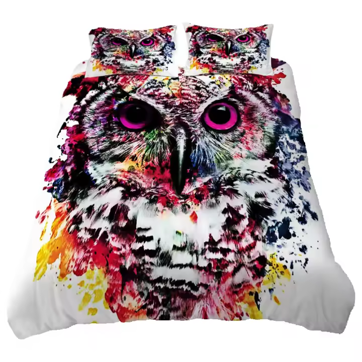 Juego de Funda de Duvet de Lobo de En sueño de Arte Digital Tamaño Rey-Reina Full Twin - 1
