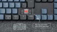 Keychron K5 Pro Teclado Mecánico Inalámbrico con Cable USB, Interruptor Gateron de Plástico, Diseño Contemporáneo 100% Español para Windows Mac Linux, Incluye Cable USB - details 8