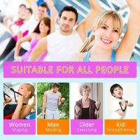 Bandas de resistencia con asas, pesas de gimnasio, cuerda de tracción para Yoga, correas elásticas para ejercicio físico, banda para entrenamiento en casa, entrenamiento de fuerza - details 3