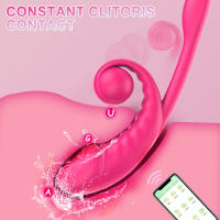 Vibrador inalámbrico con aplicación Bluetooth para mujer, estimulador de clítoris de huevo con Control remoto, masajeador de punto G, Juguetes sexuales para mujeres, tapón Anal para adultos - details 3