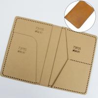 Plantilla de cuero para billetera, herramientas prácticas de cuero, bolsa de tarjetas, plantilla de papel - details 3