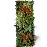 Nuevo 3D 40*120 CM planta Artificial plástico césped pared Fondo Panel de pared flor verde decoración del hogar - details 10