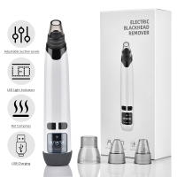 Eliminador de Espinillas Eléctrico Negro Limpieza Facial Agua Ciclo Succión Pore Acné Limpiador Punto Negro Eliminación Exfoliantes para Piel Normal - details 1