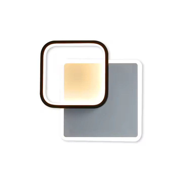 Candelabro de pared LED, lámpara nórdica moderna de 85-265V, enchufe europeo, luz de pared Interior, decoración de pasillo, mesita de noche, sala de estar y dormitorio - 1