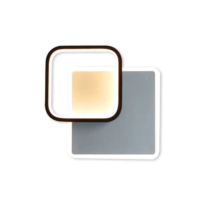 Candelabro de pared LED, lámpara nórdica moderna de 85-265V, enchufe europeo, luz de pared Interior, decoración de pasillo, mesita de noche, sala de estar y dormitorio - 1