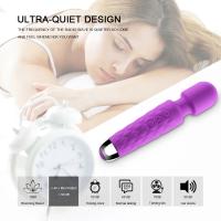 Nuevo Power Potente Mini Wand Massager 10 Velocidades Masturbador Vibrador Para Mujeres Punto G Estimulación del clítoris Vibrador Juguetes sexuales para pareja adulta - details 5