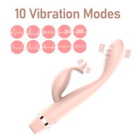 1pc Conejo Tapping G-Spot Patting Vibrador para Mujeres Clítoris Estimulador de Clítoris Potente Nal Butt Plug Juguetes Sexy para Parejas Vagina Masaje Anal Mujer para Adultos - details 10