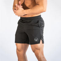 Sports Straight Cropped Pants Running Training Pants Loose Casual Beach Shorts - details 2