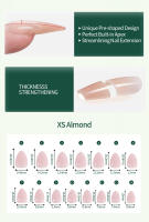 Nailpop Sweet Dream Kit de uñas postizas de 5 colores, 140/150 Uds., formas cuadradas de ataúd de almendra, puntas de uñas postizas duraderas de 14/15 tamaños - details 5