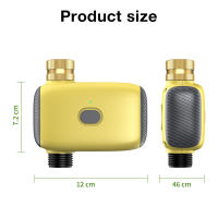 Temporizador de agua inteligente con Bluetooth, controlador automático de riego por goteo, sistema de riego de jardín, temporizador de aspersor para césped - details 11