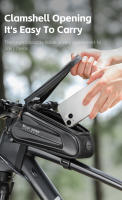 WEST BIKING-Bolsa de ciclismo para cuadro de tubo delantero superior, resistente al agua, funda de teléfono de 7,0 pulgadas, almacenamiento con pantalla táctil, bolsa para bicicleta de montaña y carretera - details 10