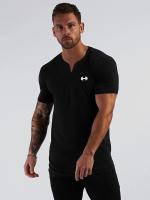 Camiseta Cómoda de Algodón con Cuello en V Estilo Casual para Hogar para Hombres - details 10