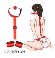 Kit de Bondage BDSM ataduras fetiche juguetes sexuales eróticos para parejas mujeres vendaje collares esclavo obediencia esposas maestro juego para adultos - details 8