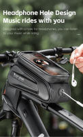 WEST BIKING-Bolsa de ciclismo para cuadro de tubo delantero superior, resistente al agua, funda de teléfono de 7,0 pulgadas, almacenamiento con pantalla táctil, bolsa para bicicleta de montaña y carretera - details 7