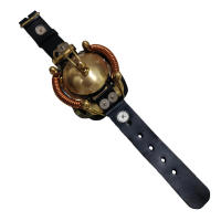 Reloj de Cuarzo DUGARY para Hombres Estilo Steampunk Resistente al Agua Correa de Cuero - details 3