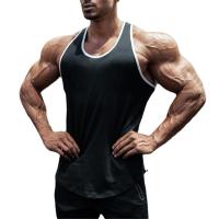 Camiseta de Gimnasio para Hombres Muscleguys Vestido Deportivo de Algodón sin Mangas para el Verano - details 2