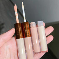 Corrector en barra corrector de dos tonos, crema naranja que cubre las ojeras, Beige, ilumina el rasgado, detalle nasolabial, Base de maquillaje - details 3