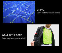 LYSCHY-Chaleco refrescante Para el cuerpo Para verano, chaqueta Para motocicleta Para hombre y mujer, chaleco de carreras Para Moto de alta calidad Para Motocross Para Moto Rider Cool S 4XL - details 9