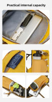 Mochila de escalada de alta capacidad para exteriores, senderismo, ciclismo, Camping, hidratación, mochila de viaje deportiva portátil - details 7