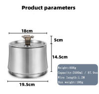 Dispensador de Agua para Mascotas de Acero Inoxidable Inteligente 2.5L Automático Gran Capacidad Silencioso con Filtro - details 5