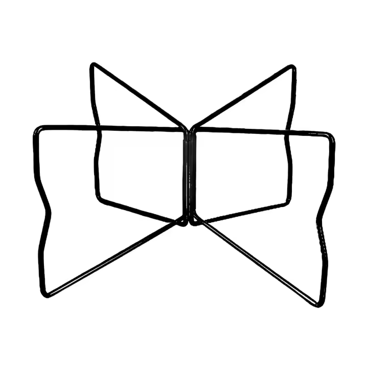 Soporte plegable para refrigerador, estante plegable portátil para parrilla de barbacoa, soporte de caja de almacenamiento, soporte para caja de - 1