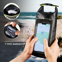 Bolsas impermeables para móvil, bolso seco de PVC de 2l para natación, Rafting, surf, gimnasio, deportes al aire libre, accesorios de playa - details 1
