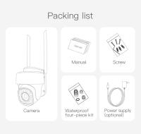 Vstarcam 4MP 5G Wifi IP cámara AI humanoide seguimiento cámara de seguridad 2,4G 2 vías Audio exterior impermeable IR Color noche PTZ Cam - details 19