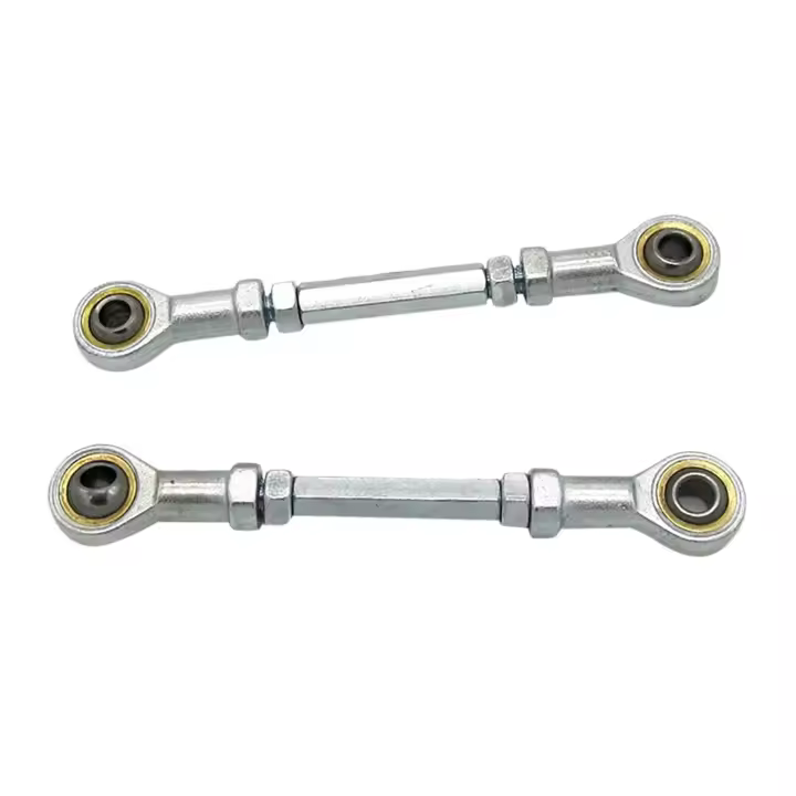 Kit de 2 uds de barra de acoplamiento de dirección, con rótula de barra de acoplamiento izquierda y derecha para Mini ATV Go Kart - 1
