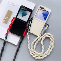 Funda Delgada para Xiaomi Mix Flip Correa Cruza con Caramelo Lindo Cubierta Protectora Sólida - details 16