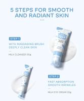 Set de Cuidado de la Piel de Leche LAIKOU Crema Facial, Limpiador Facial, Sérum Hidratante, Protector Solar, Crema para los Ojos Herramientas de Cuidado de la Piel de Belleza - details 6