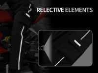 WOSAWE Conjunto de Ciclismo Impermeable Chaqueta y Pantalones de Poliéster con Cremallera Completa - details 9