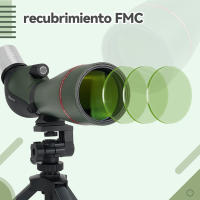 SVBONY SA412 Telescopio terrestre HD FMC de 20-60x 80 mm con trípode de mesa ajustable - details 15